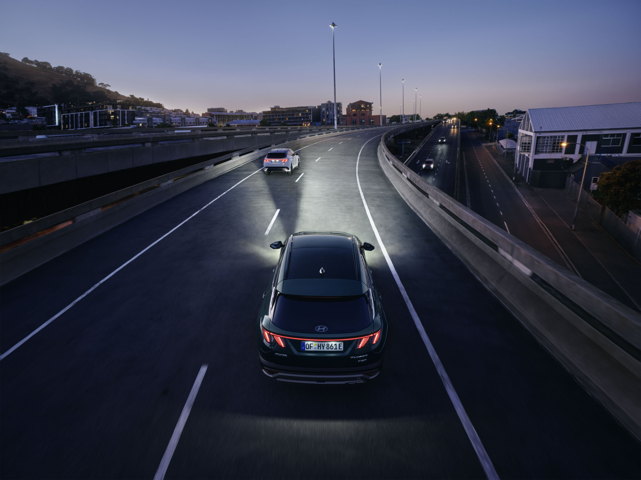 tucson plug-in-hybrid iluminare frontala